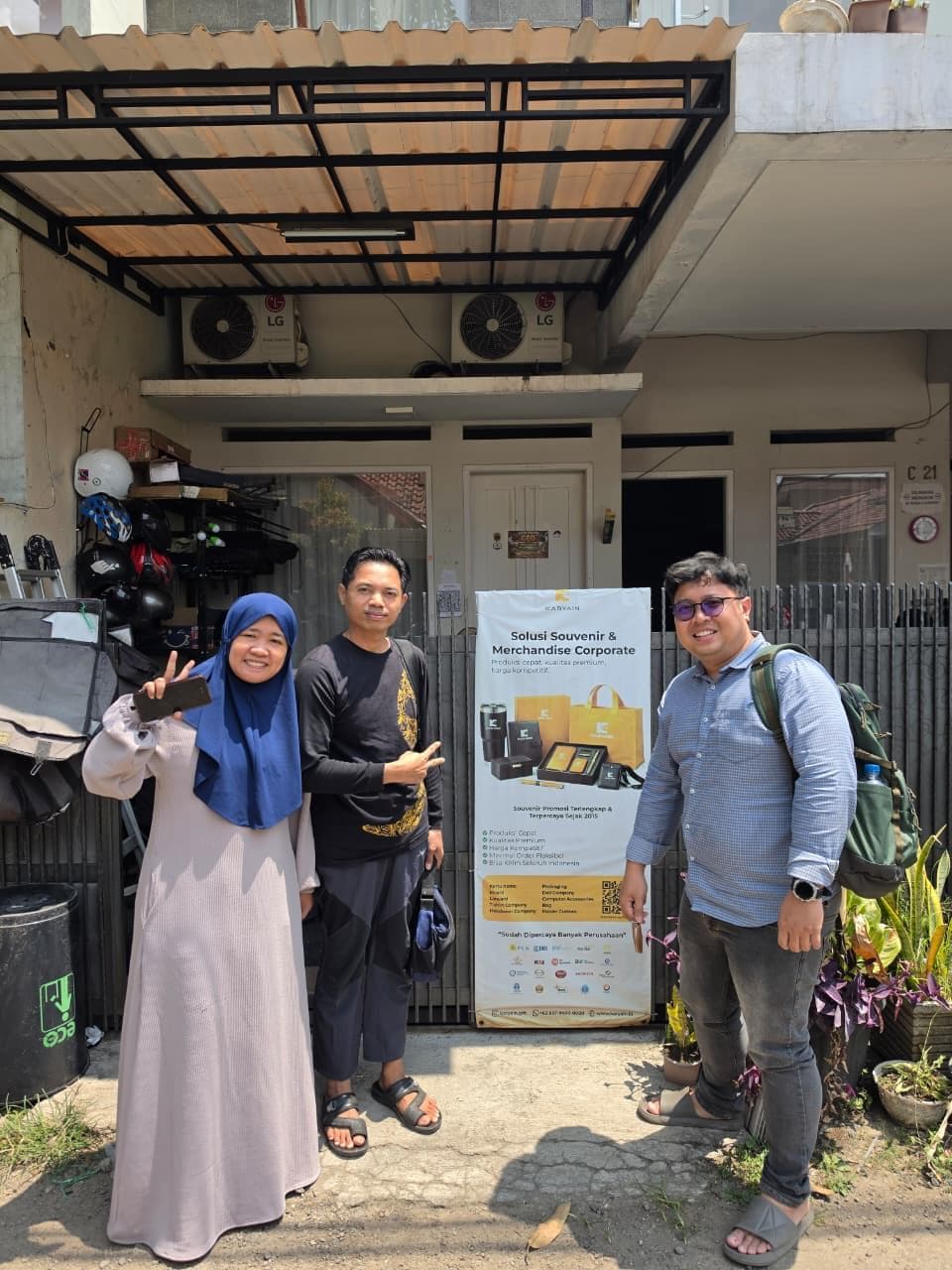 Kegiatan Rapihin bersama UMKM & komunitas